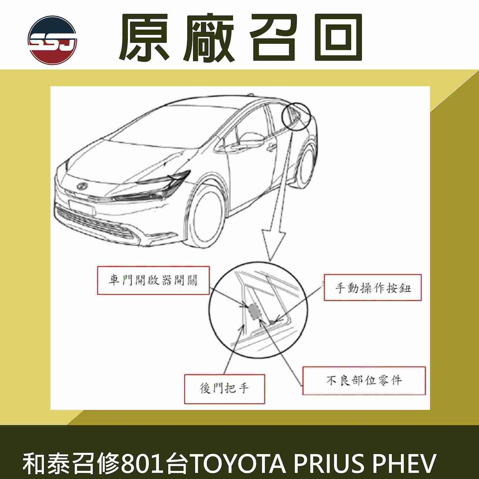 和泰召修801台TOYOTA PRIUS PHEV